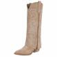 Damen Western- & Bikerboots - khaki