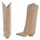 Damen Western- & Bikerboots - khaki