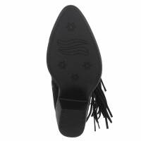 Damen Western- & Bikerboots - black