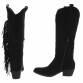 Damen Western- & Bikerboots - black