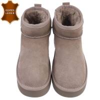 Damen Winterstiefeletten - khaki