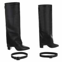 Damen High-Heel Stiefel - black