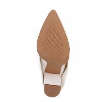 Damen High-Heel Stiefel - white