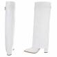 Damen High-Heel Stiefel - white