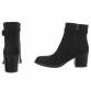 Damen High-Heel Stiefeletten - black