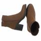 Damen High-Heel Stiefeletten - brown
