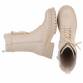 Damen Schnürstiefeletten - beige