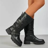 Damen Western- & Bikerboots - black