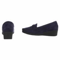 Damen Mokassins - blue