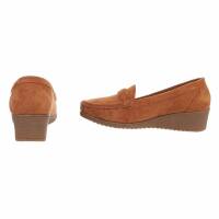 Damen Mokassins - camel