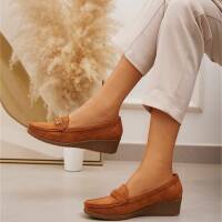 Damen Mokassins - camel