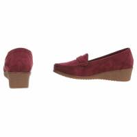 Damen Mokassins - wine