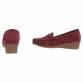 Damen Mokassins - wine