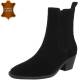 Damen Echtleder Western- & Bikerboots - black