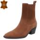 Damen Echtleder Western- & Bikerboots - camel