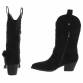Damen Western- & Bikerboots - black