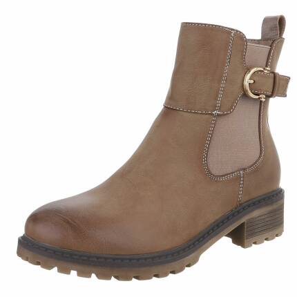 Damen Chelsea Boots - khaki