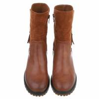 Damen Klassische Stiefeletten - camel