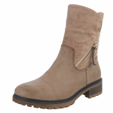 Damen Klassische Stiefeletten - khaki