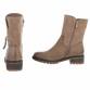 Damen Klassische Stiefeletten - khaki