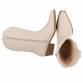 Damen Western- & Bikerboots - beige