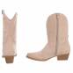 Damen Western- & Bikerboots - beige