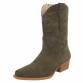 Damen Western- & Bikerboots - green