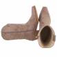 Damen Western- & Bikerboots - taupe