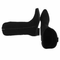 Damen Western- & Bikerboots - black