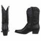 Damen Western- & Bikerboots - black