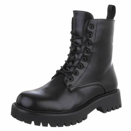 Damen Schnürstiefeletten - black