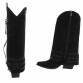 Damen Western- & Bikerboots - black