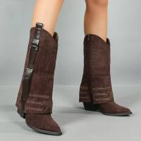 Damen Western- & Bikerboots - brown