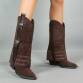 Damen Western- & Bikerboots - brown
