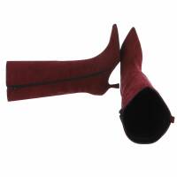 Damen High-Heel Stiefel - winered