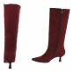Damen High-Heel Stiefel - winered