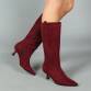 Damen High-Heel Stiefel - winered