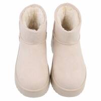 Damen Winterstiefeletten - beige