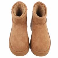 Damen Winterstiefeletten - camel