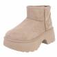 Damen Winterstiefeletten - khaki