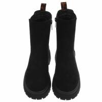 Damen Chelsea Boots - blackleopard