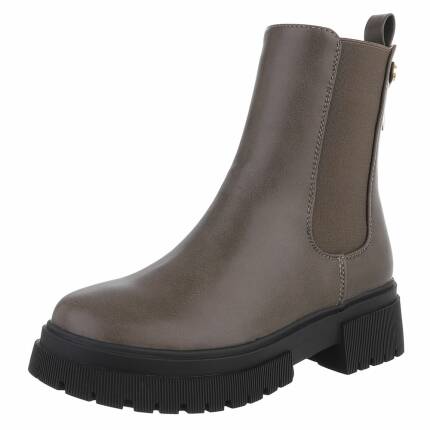Damen Chelsea Boots - grey
