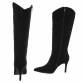 Damen High-Heel Stiefeletten - black