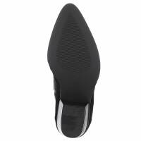 Damen High-Heel Stiefeletten - black