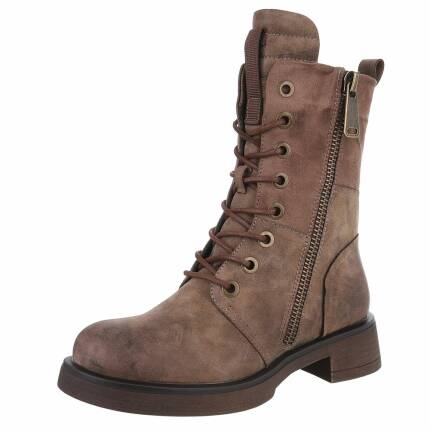 Damen Schnürstiefeletten - brown