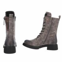 Damen Schnürstiefeletten - grey