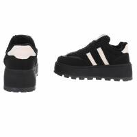 Damen Low-Sneakers - black