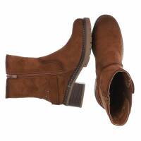 Damen Klassische Stiefeletten - camel