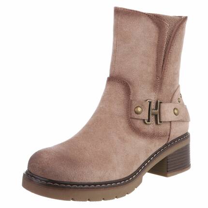 Damen Klassische Stiefeletten - khaki