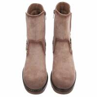 Damen Klassische Stiefeletten - khaki